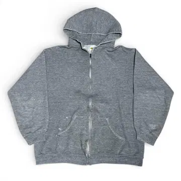 70s RUSSELL 금색 택 USA제 집업 후드티 빅 사이즈 XL