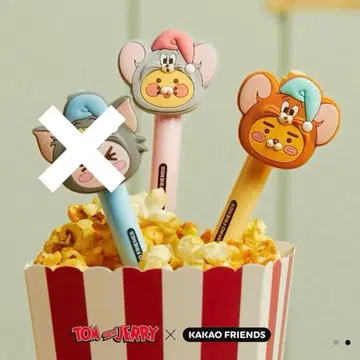 한국 톰과 제리 카카오프렌즈 볼펜 2개 세트