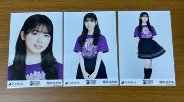 노기자카46 츠츠이 아야메 10thBD 라이브 티셔츠 보라색 ver.