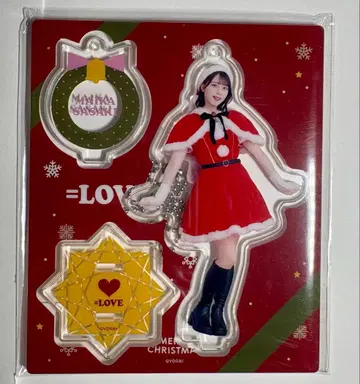 =LOVE 이코러브 사사키 마이카 아크릴 스탠드 (산타 2024 의상)
