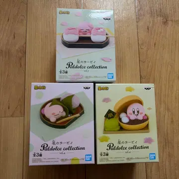 별의 커비 파르페 돌체 컬렉션 모나카 벚꽃떡 화과자