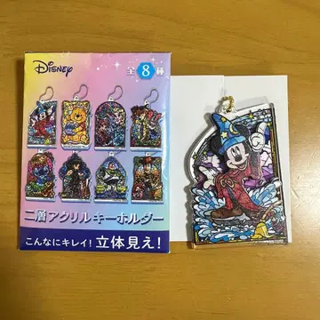 디즈니 2단 아크릴 키링 미키