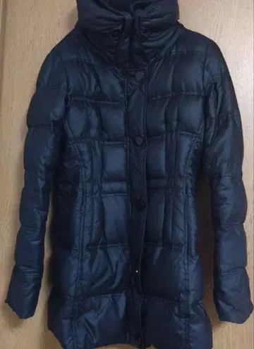 블랙 다운 자켓