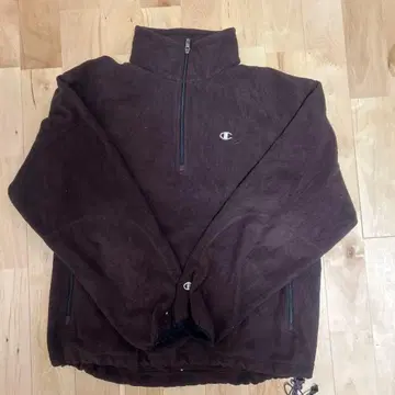 Champion 00s 플리스 자켓 L 다크 브라운