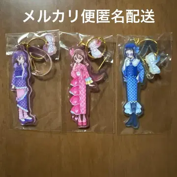 너와 아이돌 프리큐어 프리티 봉투 키링 우타 나나 코코로