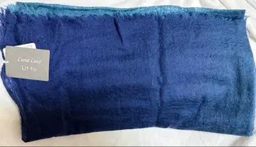 루나 루체 그라데이션 블루 캐시미어 100% 스톨