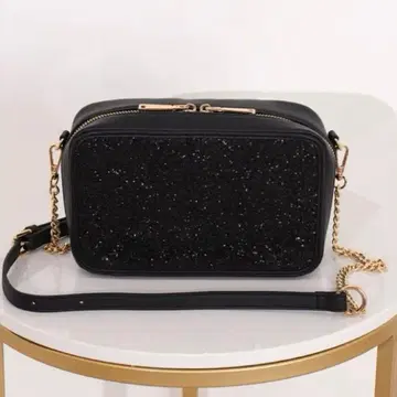[새상품급] DIANA 글리터 숄더백 블랙