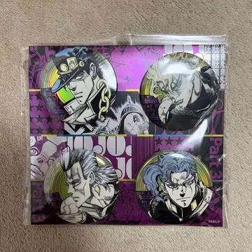 죠죠의 기묘한 모험 스타더스트 크루세이더즈 오로라 캔뱃지 중국 한정판