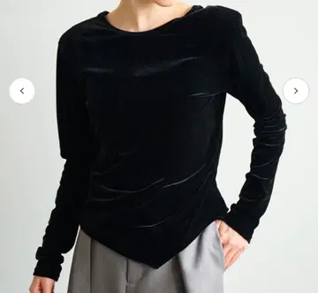 루니 lounie 요시다 리사 콜라보 벨로아 티셔츠 풀오버 36