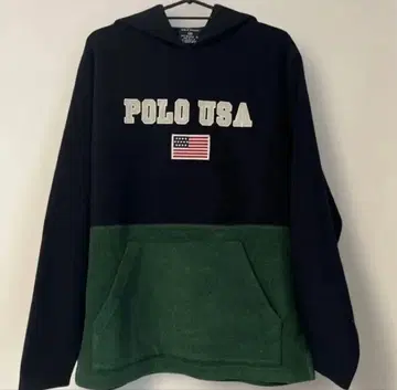 [ XL ] 90s POLO 랄프 로렌 USA산 후드티