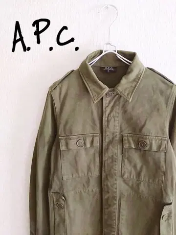 D221812 A.P.C. 밀리터리 자켓