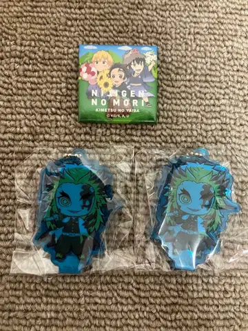 귀멸의 칼날 니지겐모노리 배지 코코미에 캡슐 토이 렌고쿠 쿄쥬로
