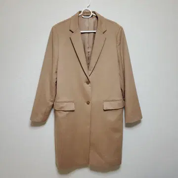 유니클로 울 캐시미어 체스터 코트