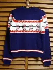 MONTGOMERY WARD 워드 빈티지 노르딕 무늬 스웨터