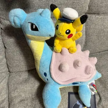 [ WCS2023 한정판 ] 피카츄&라프라스 봉제 인형