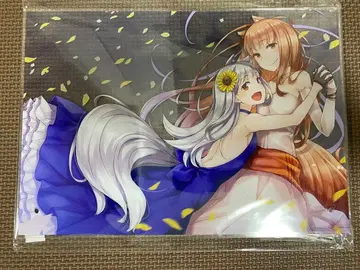 늑대와 향신료 늑대와 향신료전 회장 한정판 호로미유리 아크릴 보드