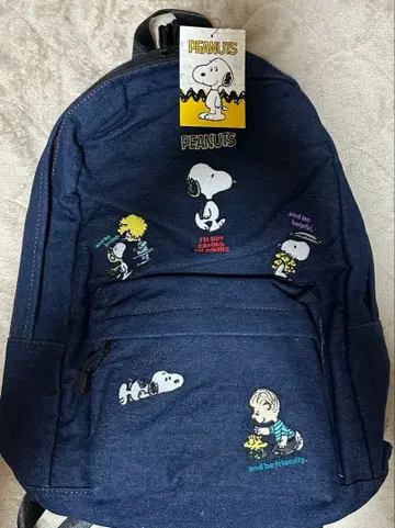 PEANUTS 스누피 데님 백팩