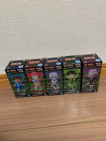 HUNTER x HUNTER 월드 컬렉터블 피규어 헌터 시험 5종