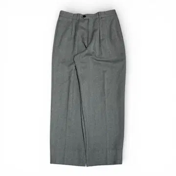 90s GIORGIO ARMANI 직조 패턴 울 와이드 슬랙스 투 턱