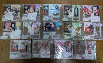 5등분의 신부 TSUTAYA 유상 특전 아크릴 피규어 플레이트