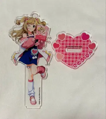 데레마스 사토 신 빌리지 뱅가드 콜라보 아크릴 스탠드