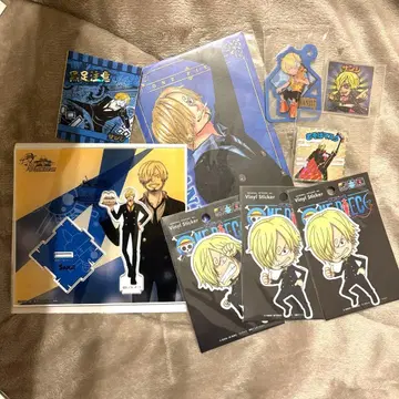 ONE PIECE 원피스 상디 아크릴 스탠드 스티커 씰 카드