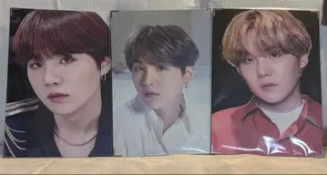 BTS 프리미엄 사진 suga 윤기 3장 세트
