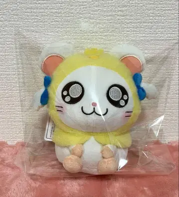 [택 포함] 꼬마햄찌 병아리 봉제 인형 리본쨩