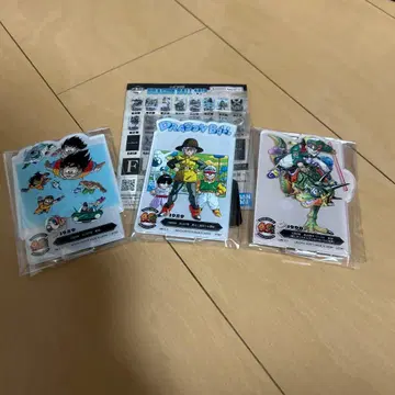 드래곤볼 제일복권 아크릴 스탠드 3종 세트