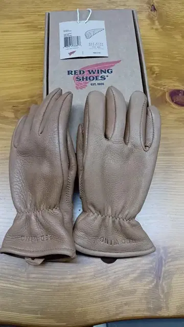 RED WING 가죽 장갑 브라운 그로브 95230