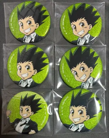 헌터헌터 곤 글리터 캔뱃지 세트 애니메이트 페어