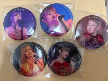 코다 쿠미 디너쇼 캔 배지 5종 세트