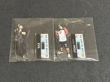 신일본 프로레슬링 복권 아크릴 스탠드 울프 아론 EVIL