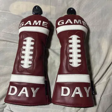 풋볼 디자인 골프헤드커버 FW용 2개