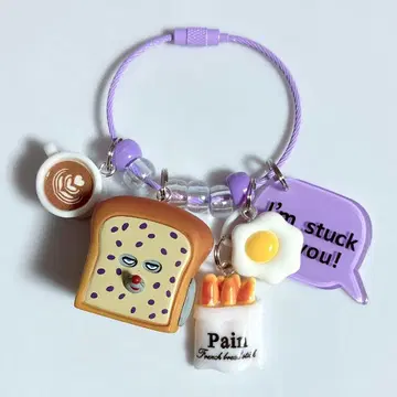 우르르 키링 우르르 가챠가챠 마치 빵