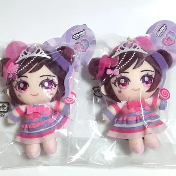 치비 누이 오스와리 마스코트 시나코짱 시나코 모자 꽁지 Ver. 2개