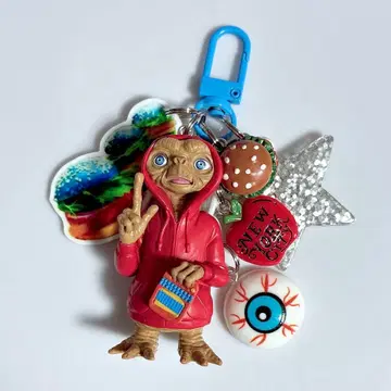 자라자라 키링 자라자라 가챠가챠 빨간색 블루 메