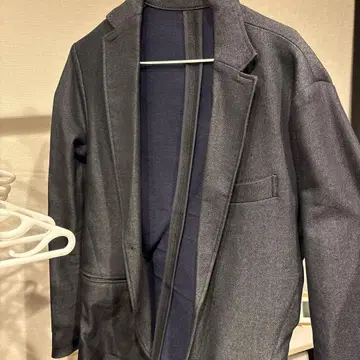 COMME CA ISM 다크 그레이 테일러드 자켓 M