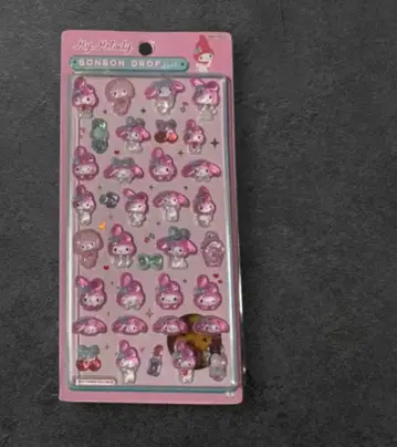 마이멜로디 봉봉드롭씰 산리오 정품