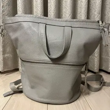 selvedge 가죽 2WAY 백팩