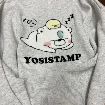 요시 스탬프 후드티 사가라 LL 사이즈