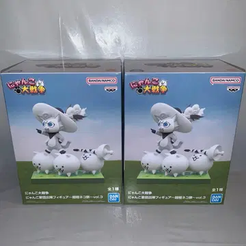 냥코 대전쟁 피규어 초극고양이 축제 vol.3 유걸달타냥 2개