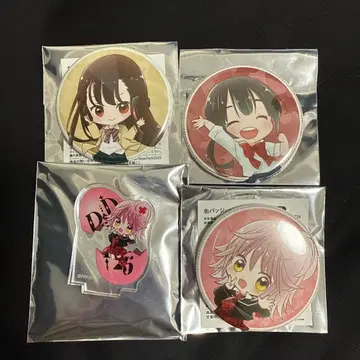 PEACH-PIT 25주년 특별전 캔뱃지 아크릴 스탠드 아뮤