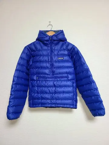 파타고니아 다운 스웨터 후디 풀오버 파랑