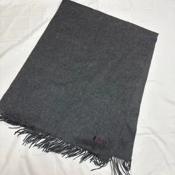 캐시미어 100% 숄 머플러 다크 그레이