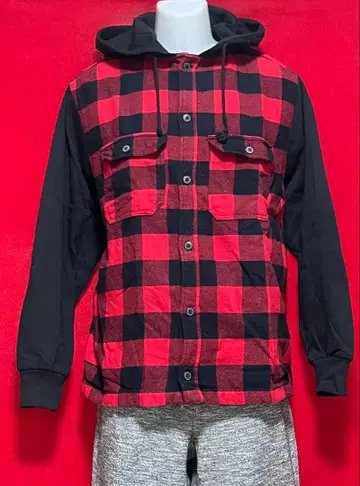 [H & M]-DIVIDED- 코튼 플란넬 x 맨투맨 이소재 사용