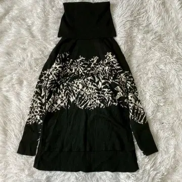 DIANE von FURSTENBERG 울 총무늬 터틀넥 니트