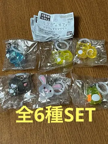 토끼 모피 메지루시 액세서리 전 6종 SET