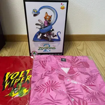 주토피아2 해피 복권 A상 포스터 피규어 3점 세트