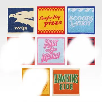 제일복권 기묘한 이야기 G상 자카드 타월 5종 세트